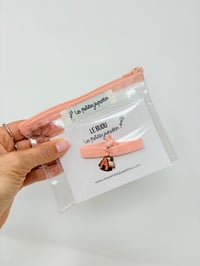 Image 6 of Ensemble Bracelet ENFANT Noël et Pochette transparente pailletée 