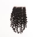 Image 1 of Italian Curly Transparent Lace Closure