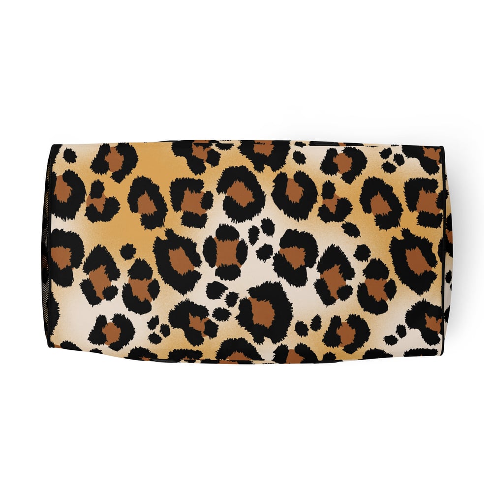 Image of Duffle bag Leopard Design