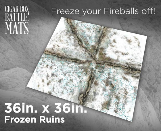 Image of Frozen Ruins -- 3x3 -- #201