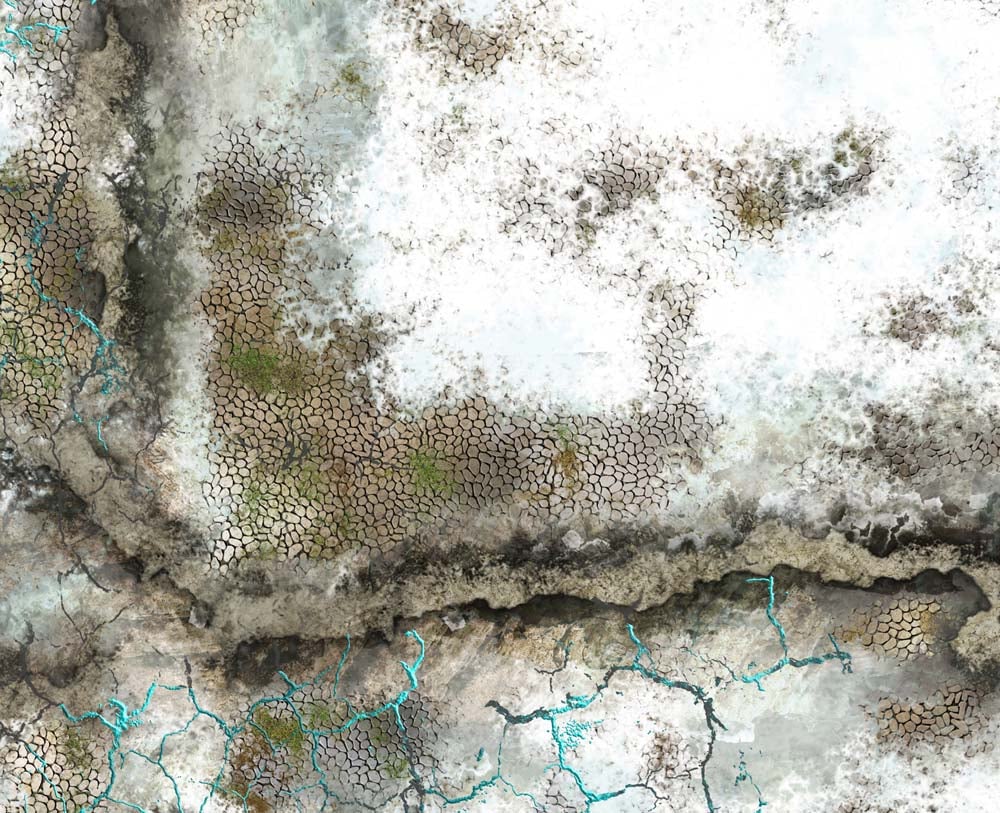 Image of Frozen Ruins -- 3x3 -- #201