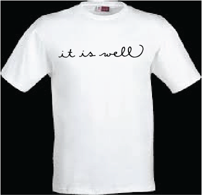 Image of Northland Christian "it is well"  T-shirt