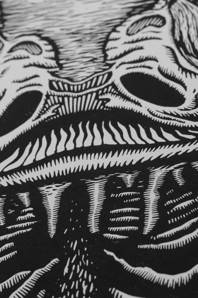 Image of Admiral Ackbar Block Print