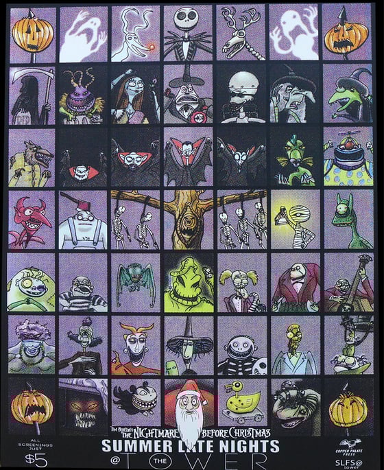 Image of Nightmare Before Christmas Poster