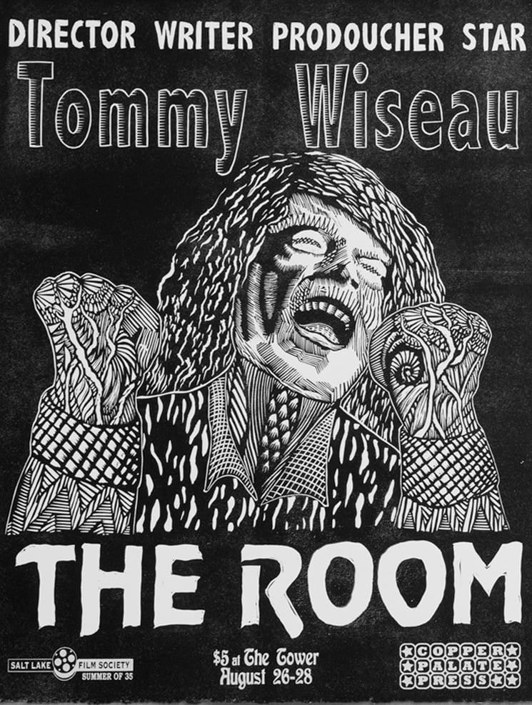 Image of The Room Movie Poster. Worst Movie Ever Made Ever!