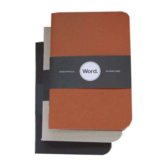 Image of Word. Notebooks