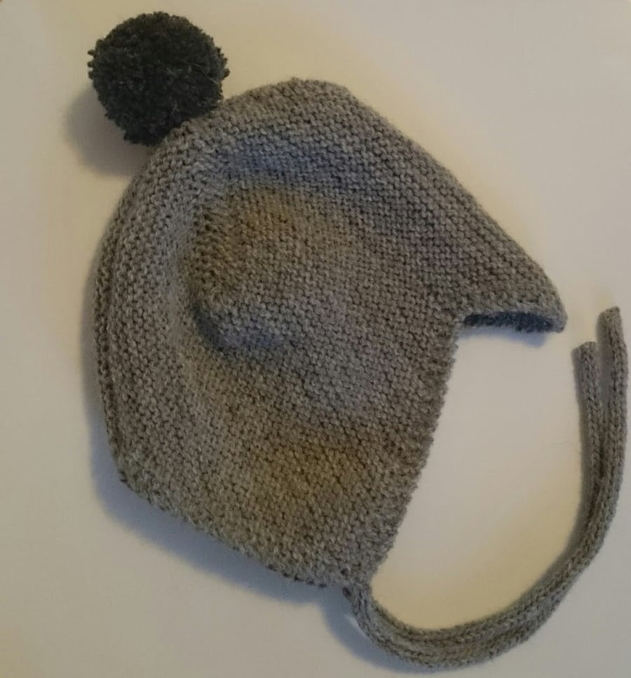 Image of Nordic Baby Hat "Pompom"