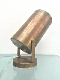 Image 3 of Mid-Century Brass Spotlight