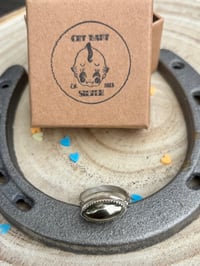 Image 1 of Marquise pyrite ring size 6.5