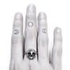 Cataphile ring in sterling silver or gold