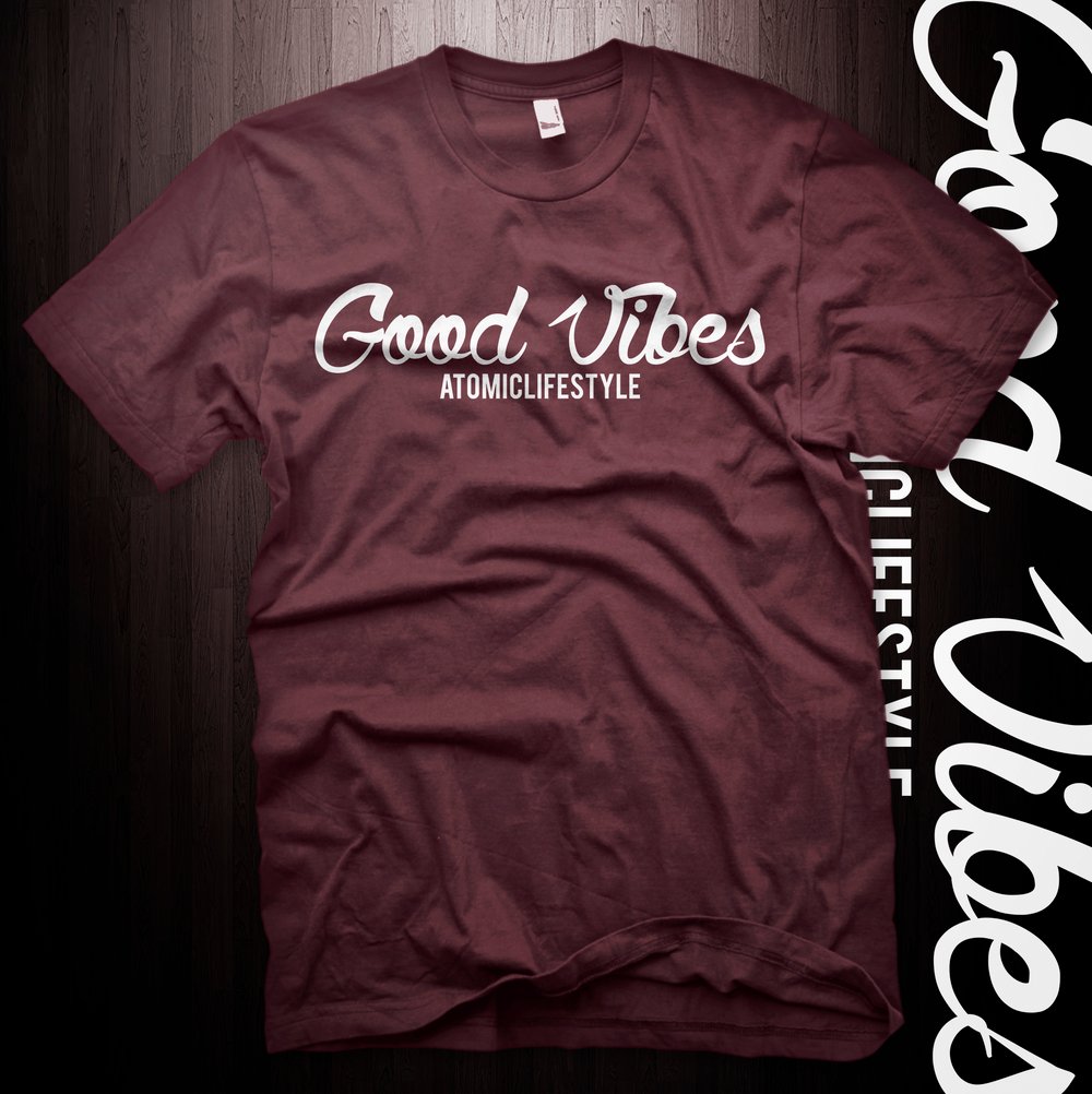 Image of Good Vibes Maroon