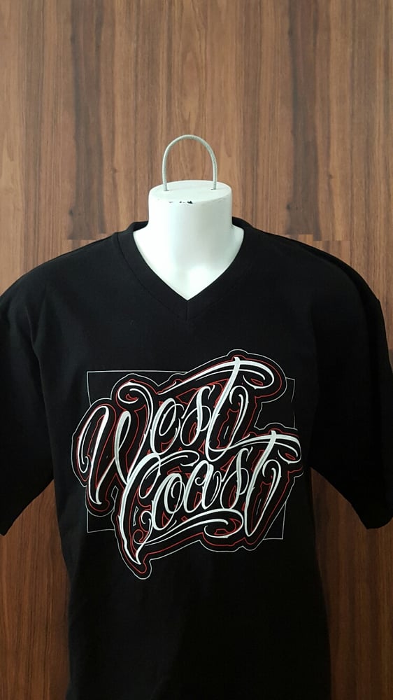 Image of Men's West Coast V-Neck Tee