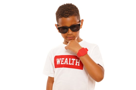 Image of Wealth Kids Tee White