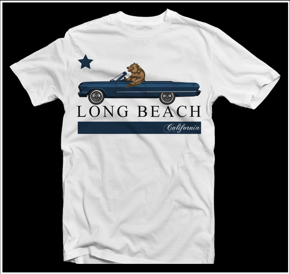 Long Beach Lowrider - Navy / HellaTease Apparel