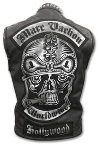 Image 1 of MV Leather Sergeant at Arms Vest
