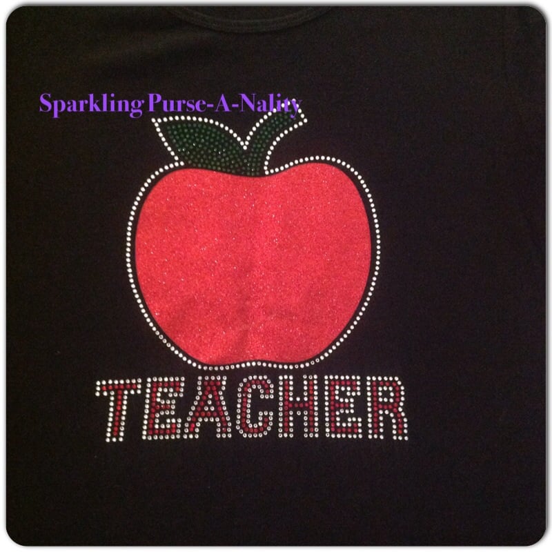 Image of "Sparkling" Teacher- 4 Different Designs