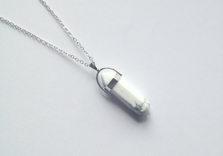 Image of White Turquoise Necklace