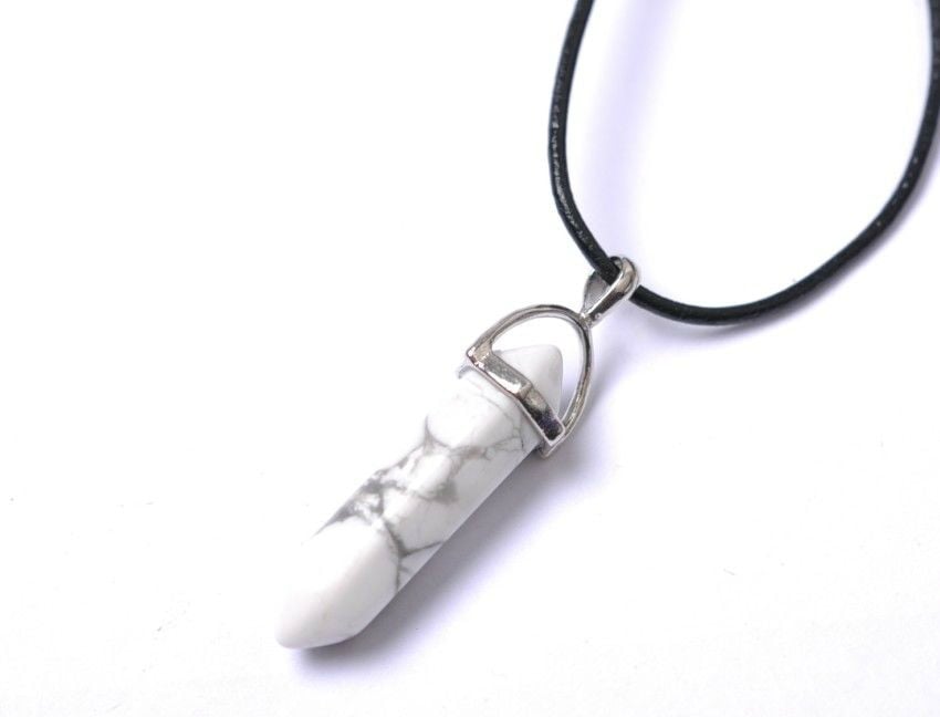 Image of White Turquoise Choker