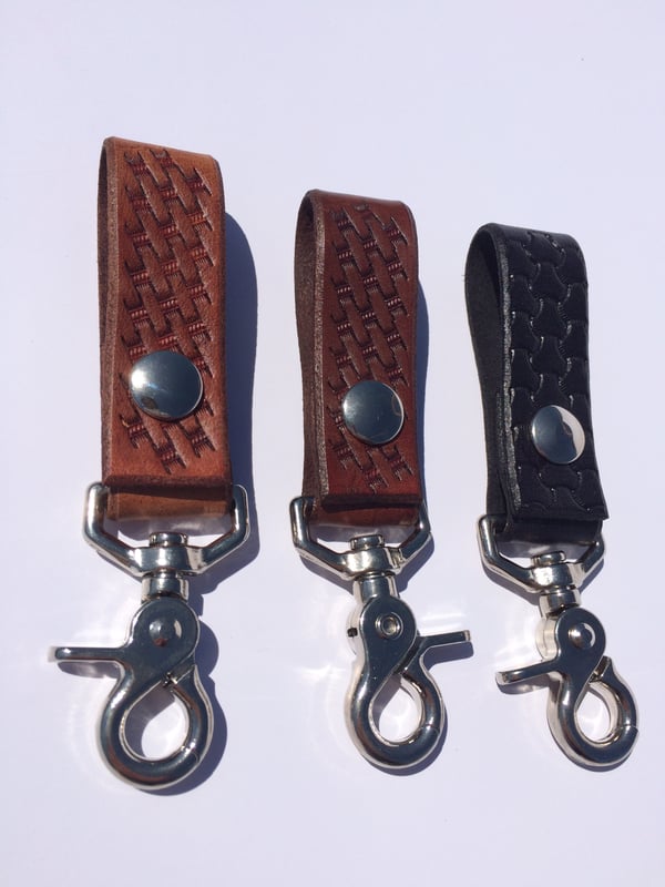 Image of Leather Key Fob