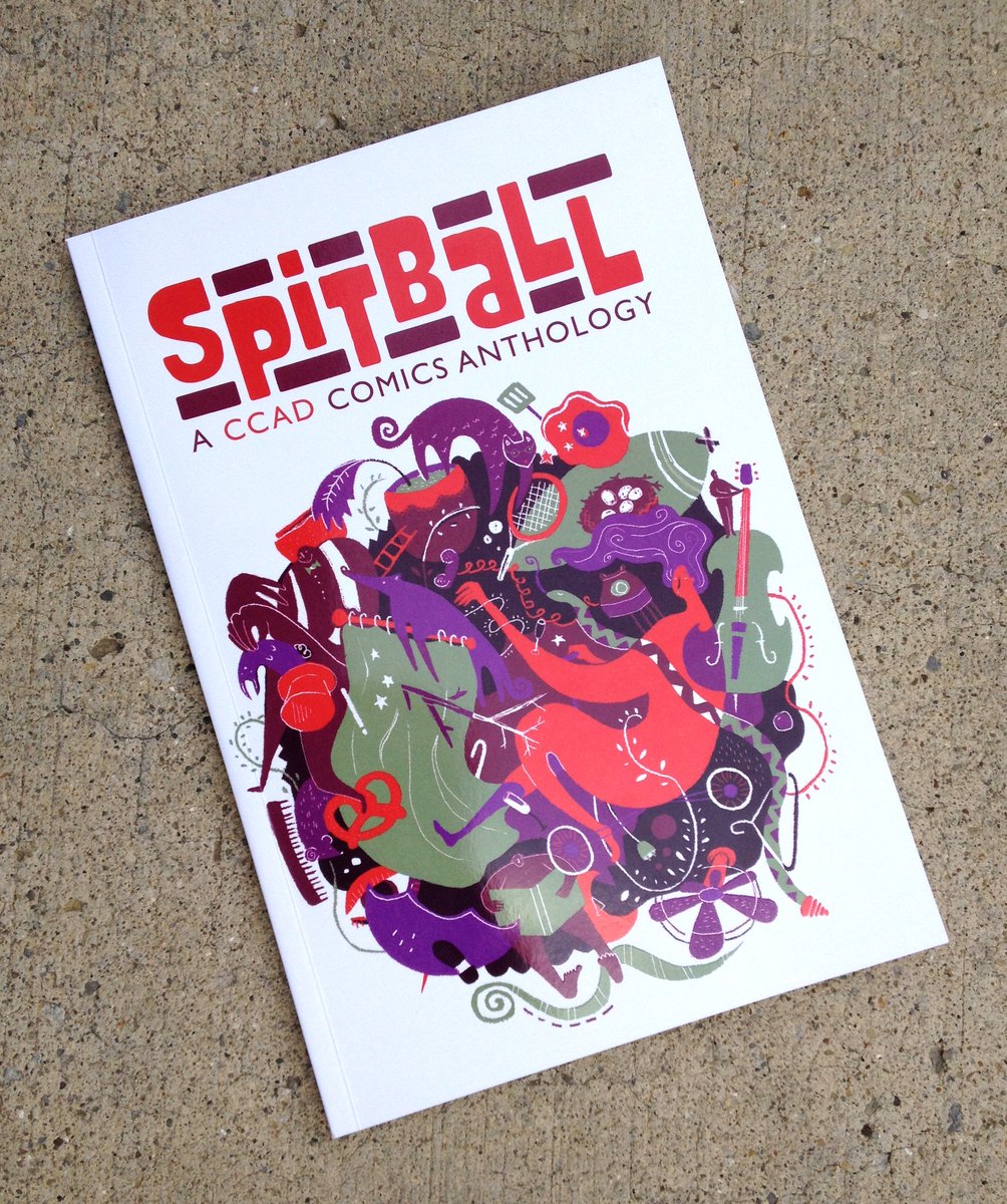 SPITBALL : A CCAD Comics Anthology | CCAD Illustration