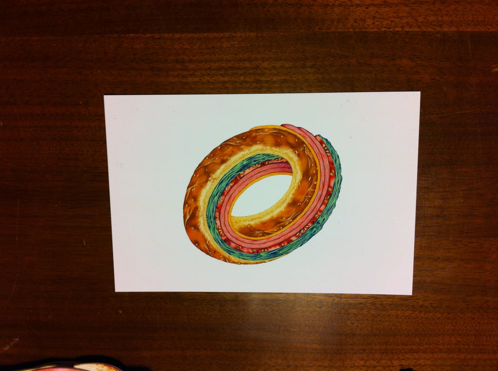 Image of One Ring to Rule them All 5x7 print.