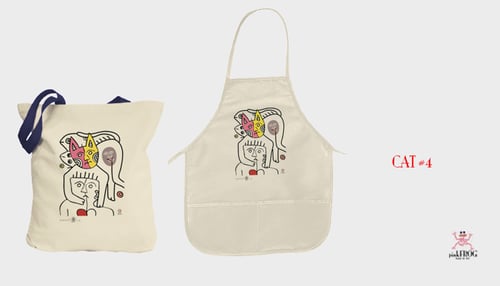 Image of CAT#4 (tee/undie/youth tee/toddler tee/baby onesie/tie/tote bag/apron/print/framed art)