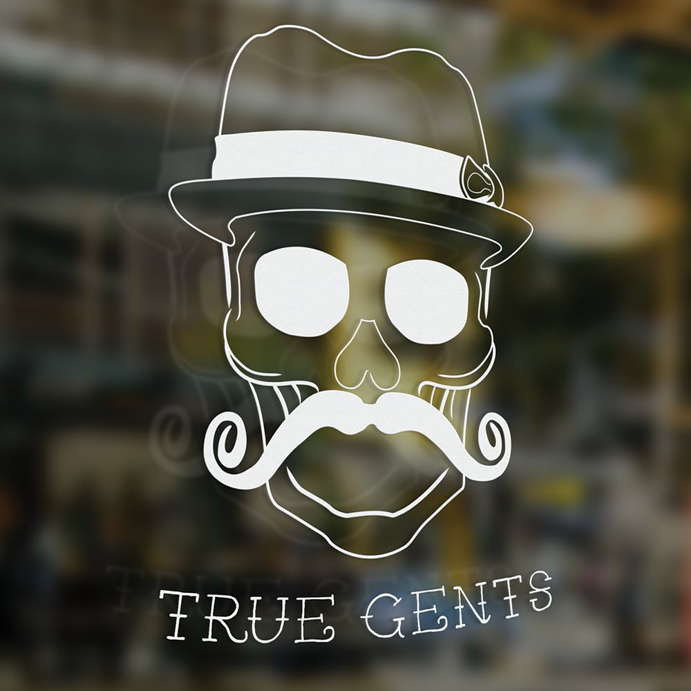 Image of True Gents Decal *PRE ORDER*