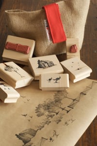 Image of High Plains Landscape - Kids Stamp Set