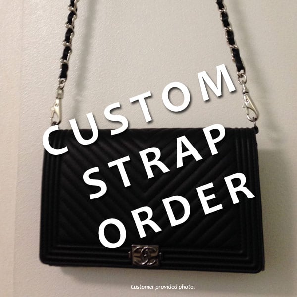Image of Custom Replacement Straps & Handles for Chanel Handbags/Purses/Bags