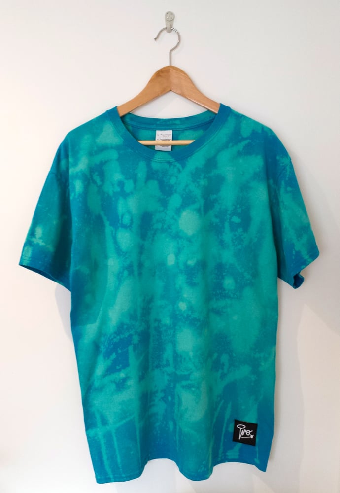Tie Dye Pro t-shirt | Aqua Marine | Pro Apparel