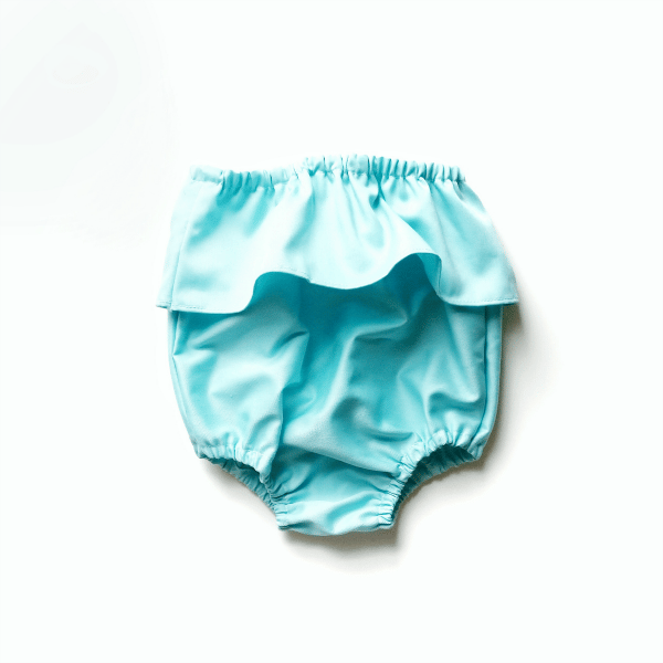 Image of Mint Ruffle Playsuit