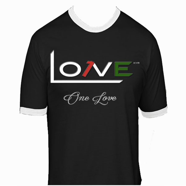 Image of "One Love" Ringer T-Shirt