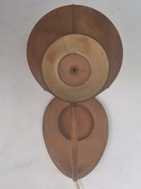 Image 4 of Leather Desk Lamp in the style of Jacques Adnet