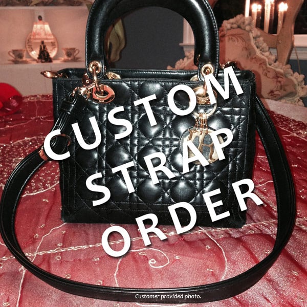 Image of Custom Replacement Straps & Handles for Christian Dior Handbags/Purses/Bags