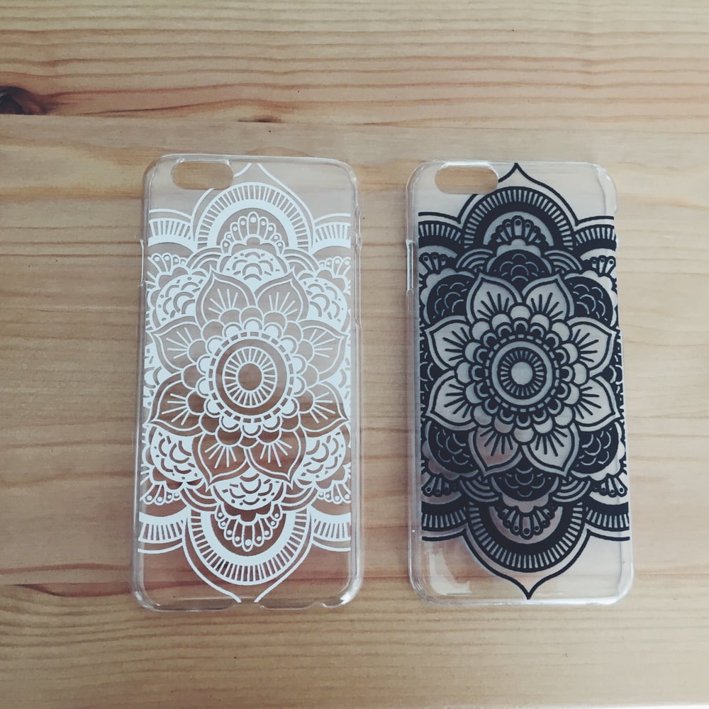 Image of Mandala Flower iPhone Case