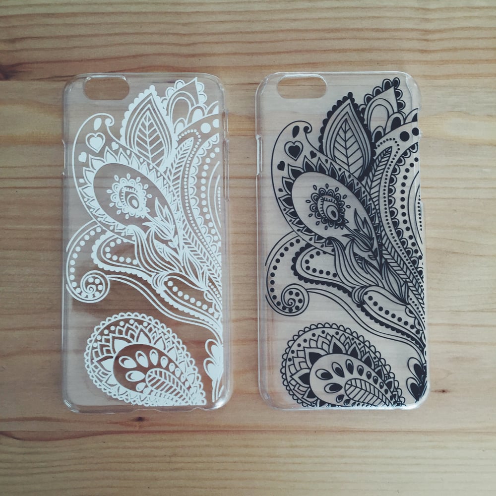 Image of Mandala Fern iPhone Case