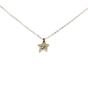 Personalised 9ct Gold Little Star Charms Necklace