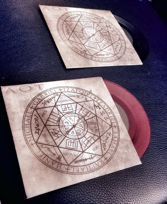 Image of COF Limited 7 inch collector pack (black + red)