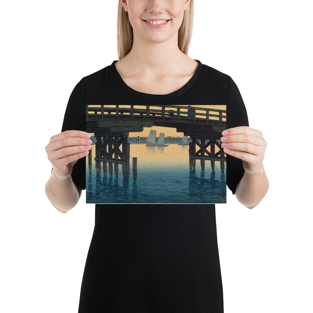 Kawase Bamboo - Bridge over Shenzhen - Poster