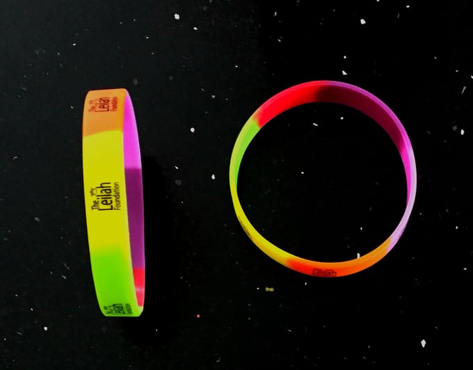 Image of The Leilah Foundation Wristband