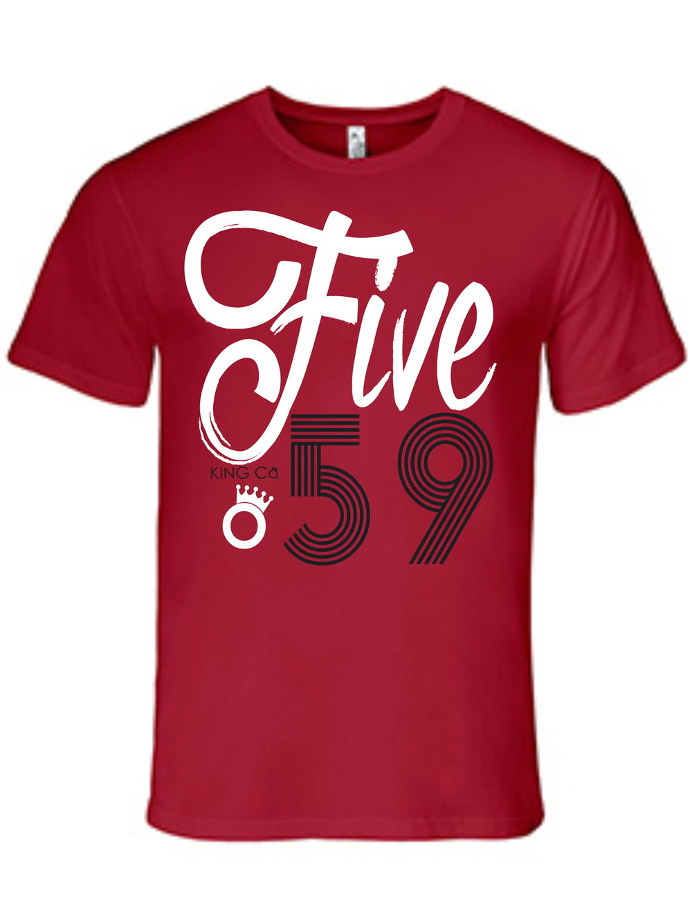 Image of KING COMPANY APPAREL "FIVE59 TEE"