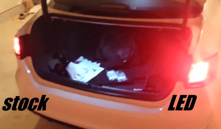 Image of Red Rear Turn Signal LEDs for the MK6 Jetta fits: VW Jetta MK6 GLI