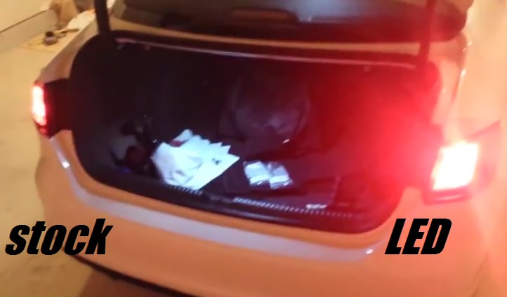 Image of Red Rear Turn Signal LEDs for the MK6 Jetta fits: VW Jetta MK6 GLI 