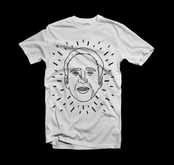 Image of Nic Cage T Shirt