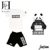 Panda Black & White “93’ in Rome” Summer Short Sets​