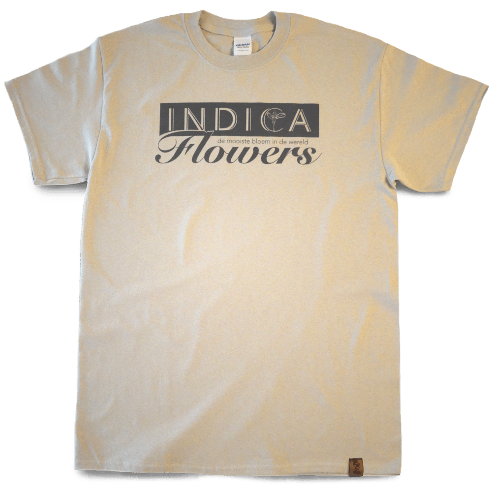 Image of Indica Flowers Tee - Sand Colored
