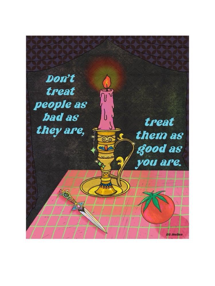 Image of Candle Light 🕯️ Art Print