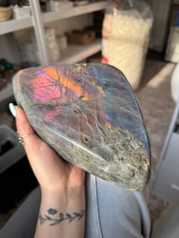 Image 13 of XXL RAINBOW LABRADORITE FREEFORM -MADAGASCAR-
