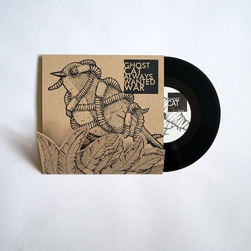 Image of LTD010: Ghost Cat/Always Wanted War - Split (7" Vinyl) 3 Packaging Options!
