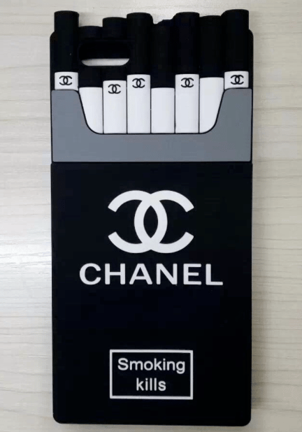Enjoy our newest “Designer Smokes” case, this case is a cigarette box with  the Chanel logo